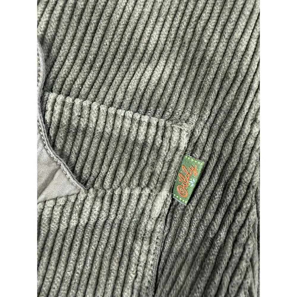 Oilily Vintage Reindeer Ranger Corduroy Overalls Dungarees Green Size 2